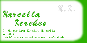 marcella kerekes business card